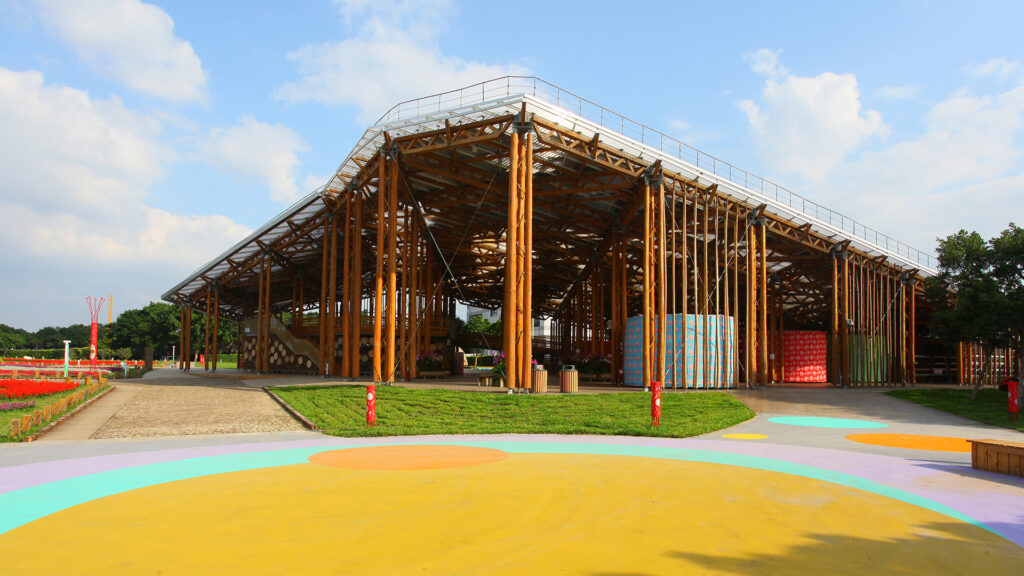 Taipei International Flora Expo,Pavilions in XinSheng Park