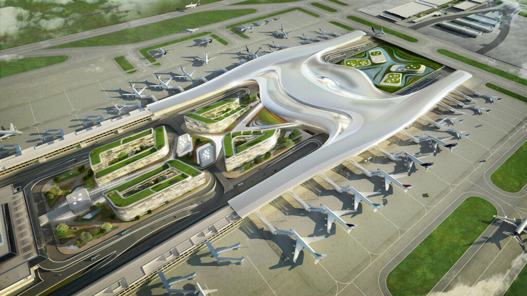 Taiwan Taoyuan International Airport Terminal 3 Area